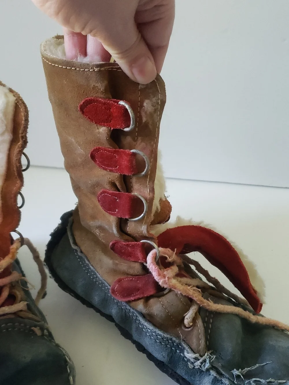 Canadian Moccasin Boots Size 9